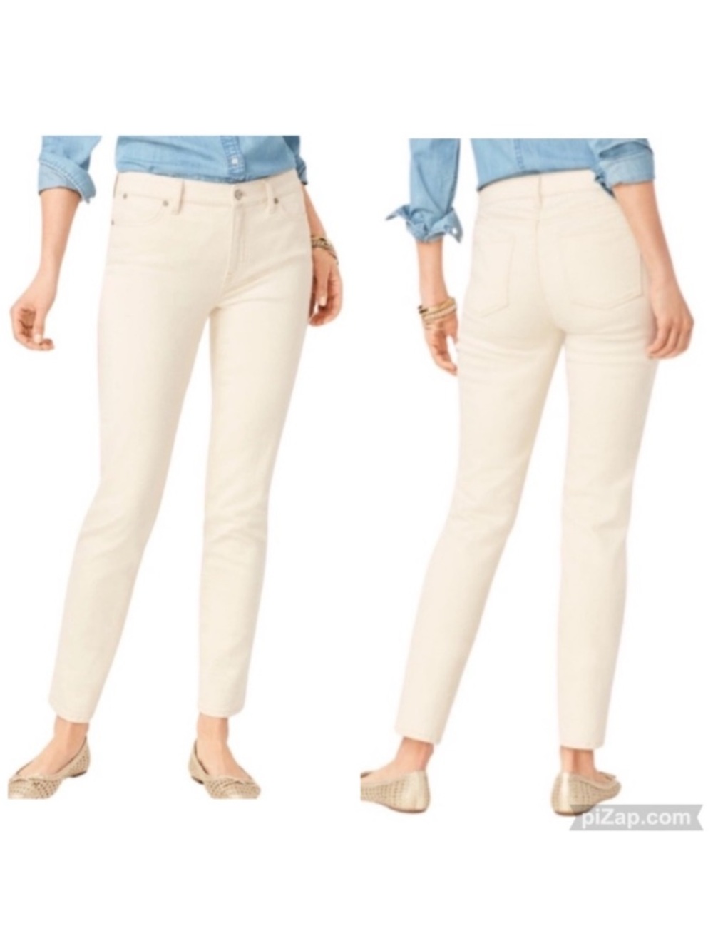 TALBOTS Flawless Slim Ankle Curvy Jeans